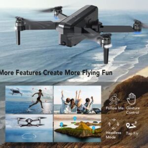 Ruko F11 Drones with Camera for Adults 4K, 60Mins Flight Time, FPV Drone with GPS, Quadcopter with Brushless Motor, Follow Me, Auto Return Home, Long Control Range Drone for Beginners