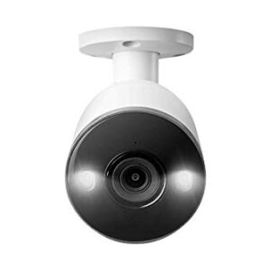 Lorex 4K Ultra HD Indoor/Outdoor Active Deterrence Add-On Metal IP Security Camera with Smart Motion Plus, 150ft Night Vision, Color Night Vision, Two-Way Talk Audio [Requires Recorder]