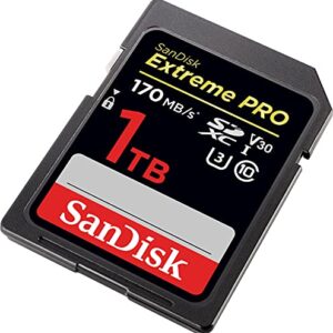 SanDisk 1TB Extreme PRO SDXC UHS-I Card - C10, U3, V30, 4K UHD, SD Card - SDSDXXY-1T00-GN4IN