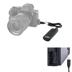 Kiwifotos Remote Control Shutter Release Cord for Sony A6000 A6100 A6600 A6500 A6400 A6300 A7IV A7III A7II A7 A7R V IV A7RIII A7RII A7R A7SIII A7SII A7S A1 A9 ZV-1 RX100 VII VI VA V III RX10 IV & More