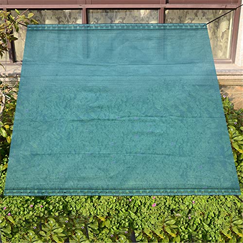 Alion Home 35% Sunblock DIY Shade Cloth - Garden Netting - Mesh Sun Shade Cover for Garden Patio Plants - Green (6' x 12')