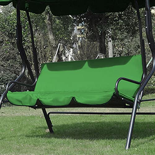 Yuehuam Patio Swing Cushion Cover Replacement for 3 Seaters Courtyard Garden Swing Seat Cover Replacement 3-Seat Cover Waterproof Protection Cover 59x20x3.9Inch (Swing Not Included)