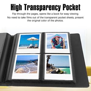 192 Pockets Photo Album for Fujifilm Instax Wide 300 Camera, Polaroid 600 i-Type Film Album, Extra Large Picture Albums for Polaroid Now OneStep2 OneStep+ Instant Camera, POP Lab Print Camera (black)