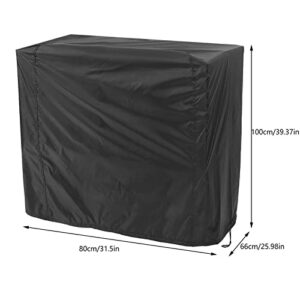 Boxwizard Grill Cover Weatherproof Grill Cover Gas Grill BBQ Cover Outdoor Waterproof Grill Covers Garden Patio Protector for Char Broil Protective Cover(80x66x100cm)