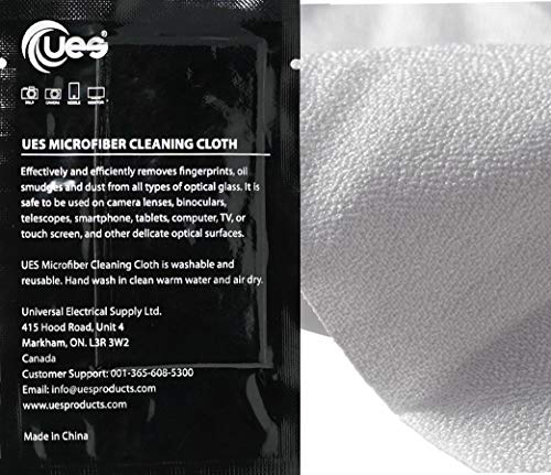 UES DSLR Camera Sensor and Lens Cleaning Travel Kit: APS-C Sensor Cleaning Swab, Cleaner, Air Blower, Microfiber Cloth, Lens Cleaning Pen, Lens Paper