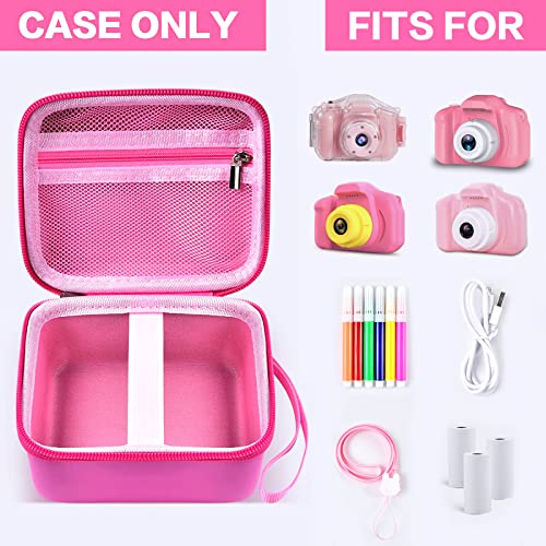 PAIYULE Case Compatible with Instant Camera for Kids Digital Video Cameras Storage Holder Also for Seckton/for CIMELR/for Homspal/for Dylanto/for Desuccus/for OZMI Kids Camera Toys(Box Only)