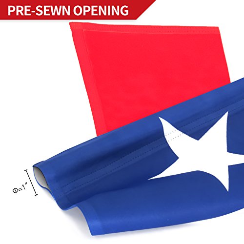 ANLEY Double Sided Premium Garden Flag, Texas State The Lone Star State US Patriotic Garden Flags for Home Decor - Weather Proof & Double Stitched Yard Flags - 18 x 12.5 Inch