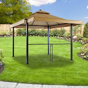 garden winds replacement canopy top cover for the bc awning gazebo – riplock 350