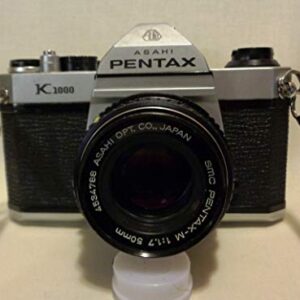 Pentax K1000 Manual Focus SLR Film Camera with Pentax 50mm Lens