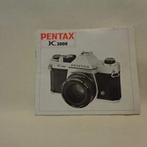 Pentax K1000 Manual Focus SLR Film Camera with Pentax 50mm Lens