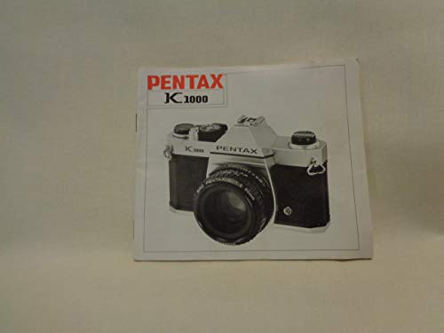 Pentax K1000 Manual Focus SLR Film Camera with Pentax 50mm Lens