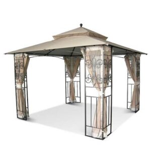 Garden Winds Colonial Estates/Mika Ridge/River Delta Gazebo Replacement Canopy Top Cover - RipLock 350