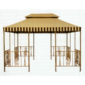 Garden Winds PH Victorian Gazebo Replacement Canopy Top Cover - RipLock 350