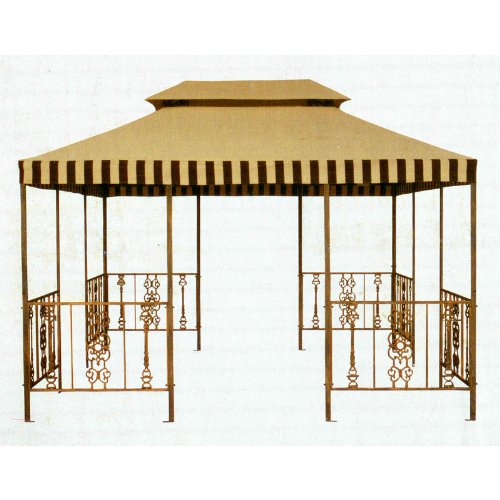 Garden Winds PH Victorian Gazebo Replacement Canopy Top Cover - RipLock 350