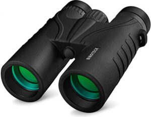 binoteck 10×42 binoculars for adults – professional hd roof bak4 prism lens binoculars for bird watching, hunting, travel, sports, opera, concert, with carrying bag (1.0 lbs)