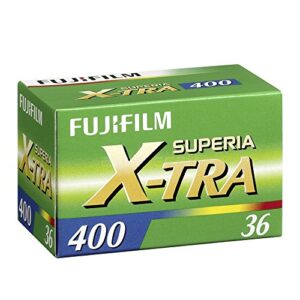 fujifilm fujicolor superia 400 color negative film iso 400, 35mm, 36 exposures