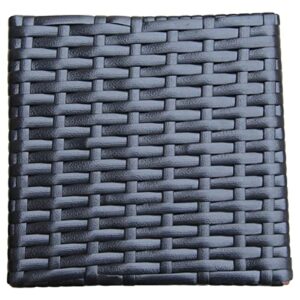 Gift_Source 8mm Wide Flat Rattan Wicker Furniture Repair Material, Synthetic Rattan Weaving Material Plastic Woven Rattan for Repair Fixing Patio Furniture, Table Chair, Storage Baskets, DIY Crafts