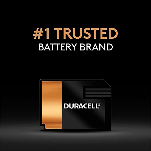 Duracell J 6V Alkaline Battery, 1 Count Pack, J 6 Volt Alkaline Battery, Long-Lasting for Cameras, Medical Devices, Remote Controls, and More