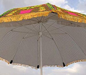 Marusthali Parasol Umbrella- Garden Umbrella, Patio Umbrella, Beach Umbrella, Sun Umbrella for Garden, Umbrella for Garden Table, Garden Parasol Umbrella