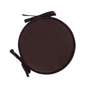 yitaqi seat pads chair cushion cover round multicolor garden patio home kitchen office chair indoor outdoor dining,round(deep coffee 30x30cm)