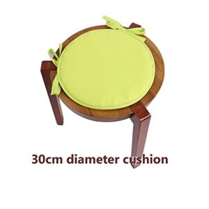 YITAQI Seat Pads Chair Cushion Cover Round Multicolor Garden Patio Home Kitchen Office Chair Indoor Outdoor Dining,Round(Deep Coffee 30x30cm)