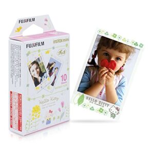 FUJIFILM Instax Mini KITTY3 WW 1 Film for Instax Instant Camera, 10 pc, Pattern: Kitty