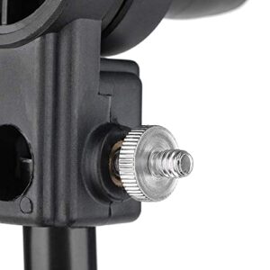 Camera Screws Kit, PAMOWO 16Pcs Tripod Mount Screw Adapter 1/4" to 1/4" Threaded Ring Screw Converter Pack, 1/4" to 3/8" Nut for DSLR Camera/Tripod/Monopod/Ballhead/Flash Light/Quick Release Plate