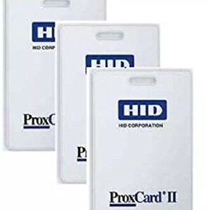 HID Proximity Prox Card II 1326 Access Control Pack of 25 Keycards 26 Bit