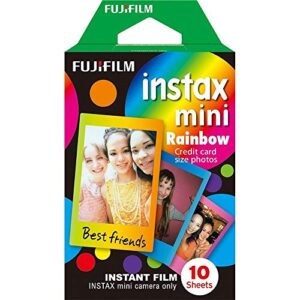 Fujifilm Instax Mini Instant Rainbow Film, 10 Sheets, 3 Value Set