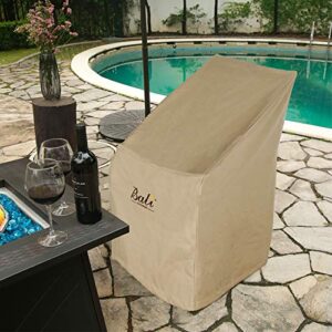 BALI OUTDOORS Spring Chair Cover Waterproof Outdoor Patio Furniture Cover, Brown