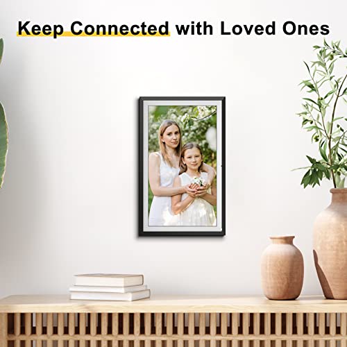 16 Inch Large Digital Picture Frame 32GB, WiFi Digital Photo Frame 1920*1080 IPS FHD Touch Screen, Smart Electronic Picture Frame, Auto-Rotate, Wall-Mountable, Send Photos via App/Email from Anywhere