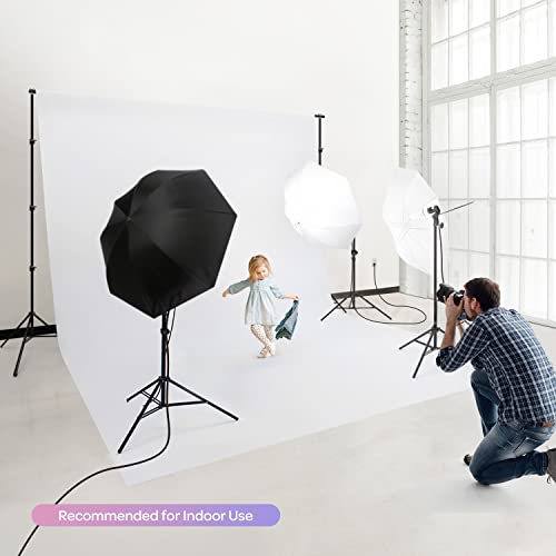 LimoStudio, 700W Output Lighting Series, LMS103, Soft Continuous Lighting Kit for White and Black Umbrella Reflector with Accessory and Carry Bag