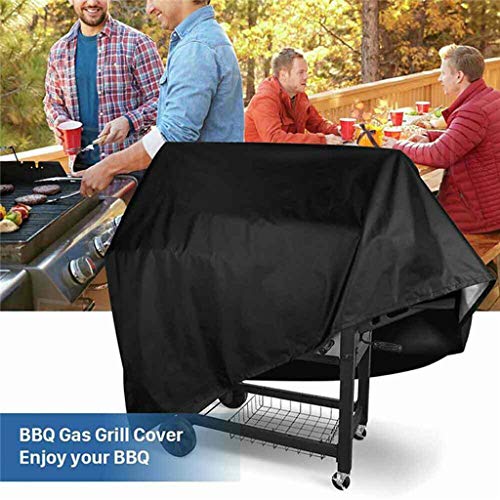 Mini Charcoal Grill Tabletop Barbecue Outdoor Garden Dust-Proof Cover Protective and with Waterproof Grill Kitchen，Dining & Bar Indoor Barbecue Grill (Black, One Size)