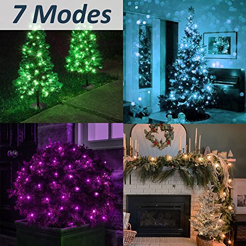 Mocalido 20ft Color Changing Globe String Lights Battery Operated Outdoor, 30 LEDs Christmas String Lights Waterproof with Remote, RGB Lights for Indoor Kids Room Bedroom Garden Patio Decor