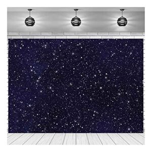 XLL Early 2000s Theme Backdrops Night Sky Star Universe Space Starry Photo Background Galaxy Stars Children Boy or Girl Birthday Party Photography Backdrops Cake Table Banner 7x5ft