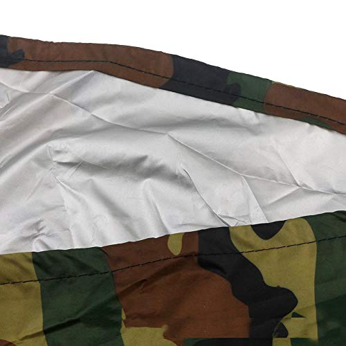 Garden Furniture Cover Protector Waterproof Camouflage Grill Dust BBQ Cover 210D Waterproof Tarpaulin Sheet Outdoor, 3 Colors, Customizable ALGFree (Color : C, Size : 145x61x117cm)