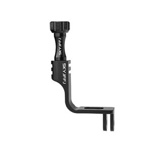skyjffj 90 degree aluminum vertical bracket adapter elbow adapter for gopro hero9/10 black
