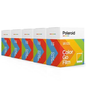 polaroid go color film – 80 photos – 5 double packs bulk film (6205) – only compatible with polaroid go camera