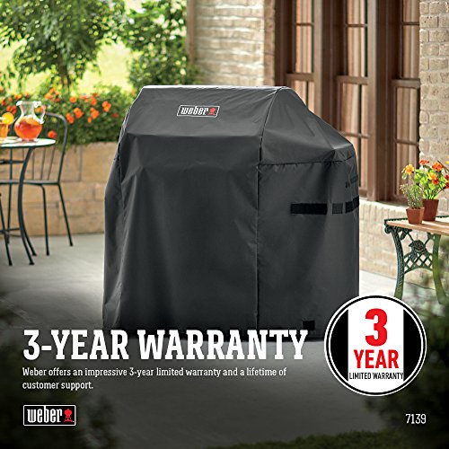 Weber Spirit E-310 Liquid Propane Gas Grill, 46510001 model - Black & Spirit II 300 Series Grill Cover