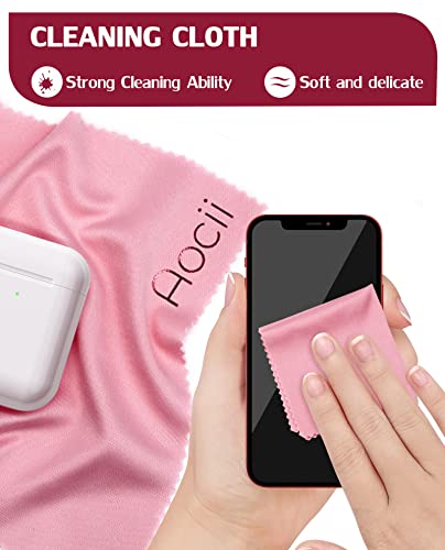 Aocii Cleaner kit for Airpod, Cleaning Putty Compatible with Airpod 3 Airpods pro, Phone Charging Port Cleaning Tool, Pink Cleaner kit for iPhone/Speaker/Earbud, Electronics Cleaner, Gift for Women