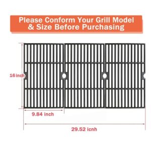 Utheer Grill Kits for DynaGlo DGF510SSP, DGF510SSP-D, fit Backyard BY13-101-001-13, GBC1460W, GBC1461W, GBC1462W, GBC1059WB, BH13-101-099-01, Grill Grate and Heate Plate