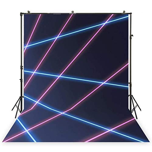 MUZI Photography Backdrops for Laser line Baby Custom Interior Photobooth Background for Studio Props Photo Backdrop 5x7ft XT-5310