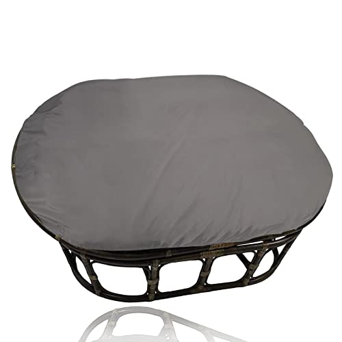 TDHLW Double Papasan Chair Cushion Covers Only, Comfort Double Papasan Cushion Cover, Outdoor Indoor Cushion Waterproof Slipcover for Wicker Egg Chair, Waterproof c,67 * 47 * 6in