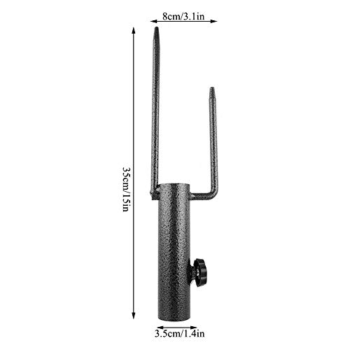 Portable Universal Iron Umbrella Stand Umbrella Holder, Parasol Anchor/Umbrella Anchor for Beach Fishing Garden Outdoor Travel