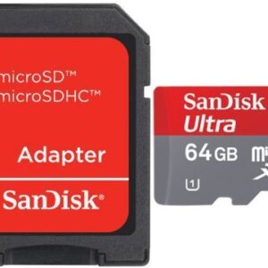 SanDisk Professional Ultra 64GB MicroSDXC GoPro Hero 3 Card is Custom formatted for high Speed Lossless Recording! Includes Standard SD Adapter. (UHS-1 Class 10 Certified 80MB/sec)