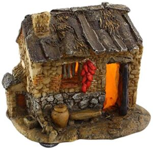 top collection enchanted story garden and terrarium southern style fairy house outdoor decor with light