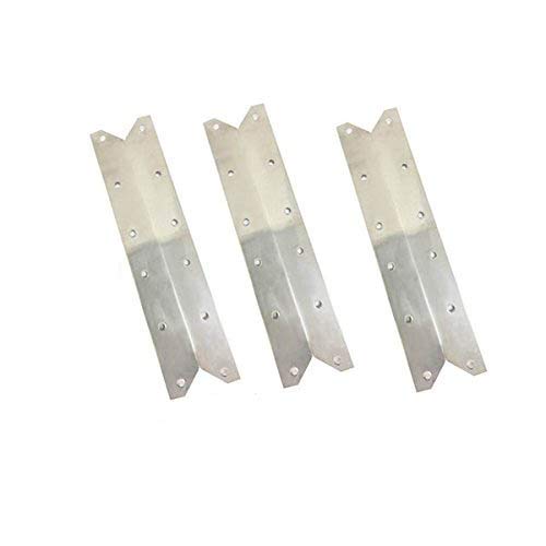 Grill Parts Zone Better Homes & Gardens BG1755B, BH13-101-099-02,Mission BG1764B-A, Mission BG1764B-B, (3-PK) Stainless Heat Shield