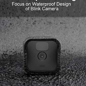 Blink Outdoor Camera Silicone Skin Cover, COOLWUFAN Anti-Scratch Protective Cover for All-New Blink Outdoor/Indoor – Wireless Camera System - Blink Outdoor Camera Best Accessories (Black (3 Packs))