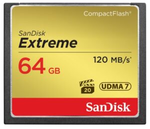 sandisk 64gb extreme compactflash memory card udma 7 speed up to 120mb/s – sdcfxsb-064g-g46