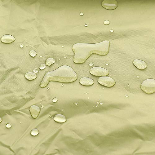 DAMEING Sun Shade Sail, Triangle Sand Party Sun Shade for Outdoor Patio Garden, Patio Covers for Shade and Rain (9.8 x 9.8 x 9.8ft)